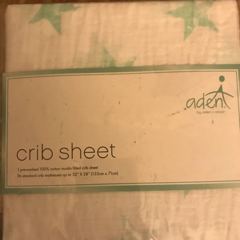 Aden + Anais Crib Sheet